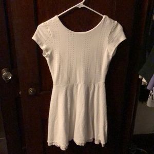 NWOT Size Small Aqua eyelet babydoll dress